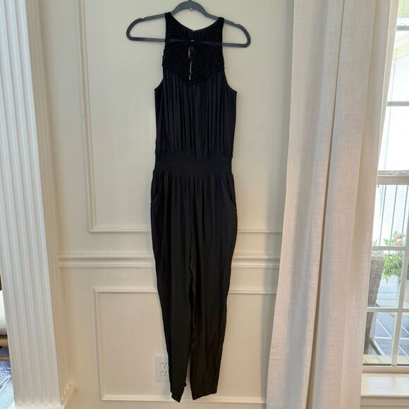 Ramy Brook Gilly Jumpsuit in Black XS NWT - Picture 4 of 11